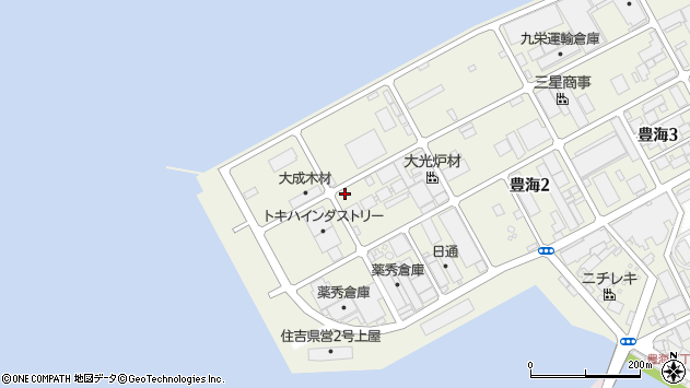 〒870-0018 大分県大分市豊海の地図