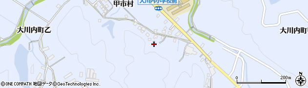 佐賀県伊万里市大川内町甲4082周辺の地図