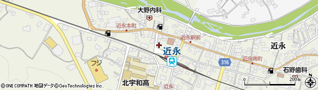 寺島時計メガネ店周辺の地図