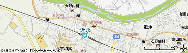 近永タクシー有限会社周辺の地図