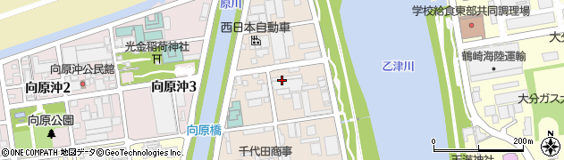 大分シティタクシー株式会社　事務所周辺の地図