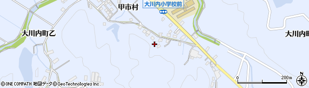 佐賀県伊万里市大川内町甲4083周辺の地図