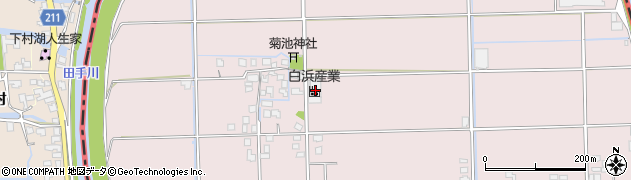 福岡県久留米市城島町浮島1108周辺の地図