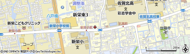 株式会社菱熱佐賀支店周辺の地図