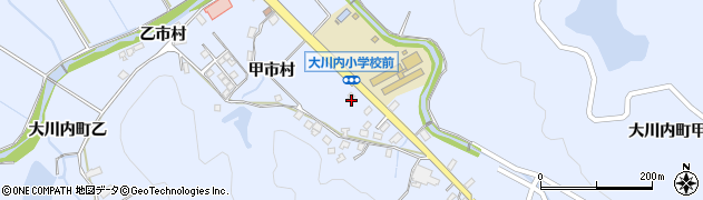 佐賀県伊万里市大川内町甲4039周辺の地図