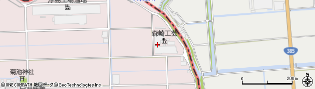 福岡県久留米市城島町浮島1025周辺の地図