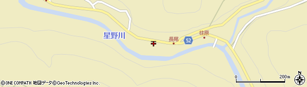 長尾郵便局周辺の地図
