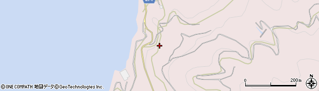 吉田宇和島線周辺の地図
