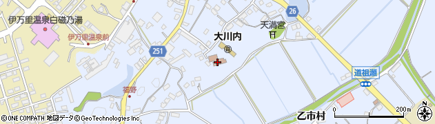 佐賀県伊万里市大川内町丙平尾2410周辺の地図