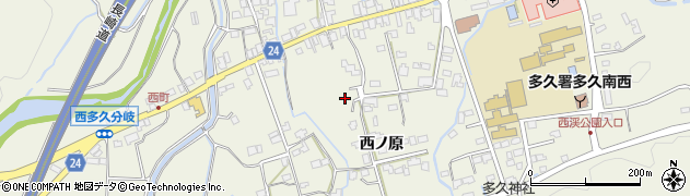 佐賀県多久市多久町西ノ原2115周辺の地図