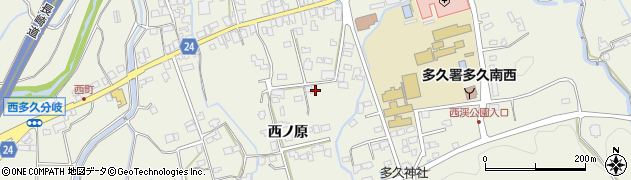 佐賀県多久市多久町西ノ原2125周辺の地図