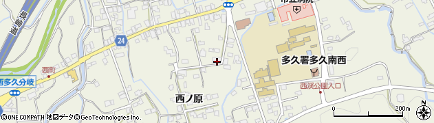 佐賀県多久市多久町西ノ原2127周辺の地図