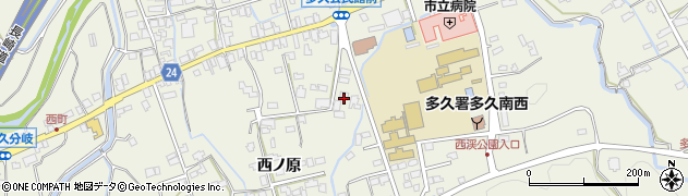 佐賀県多久市多久町西ノ原2143周辺の地図