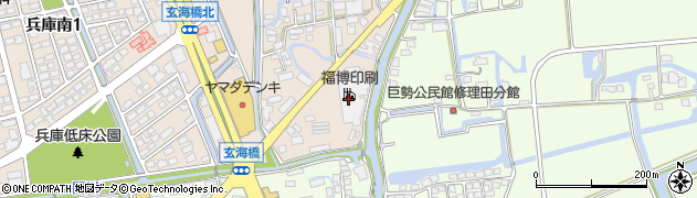 福博印刷株式会社周辺の地図