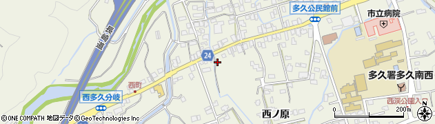 佐賀県多久市多久町西ノ原2112周辺の地図