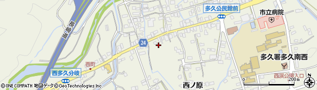 佐賀県多久市多久町西ノ原2111周辺の地図