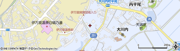 佐賀県伊万里市大川内町丙平尾2511周辺の地図