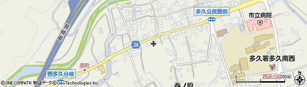 佐賀県多久市多久町西ノ原2216周辺の地図