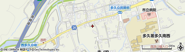 佐賀県多久市多久町西ノ原2212周辺の地図