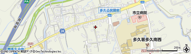 佐賀県多久市多久町西ノ原2137周辺の地図