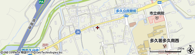佐賀県多久市多久町西ノ原2210周辺の地図
