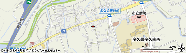 佐賀県多久市多久町西ノ原2118周辺の地図