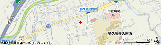 佐賀県多久市多久町西ノ原2139周辺の地図