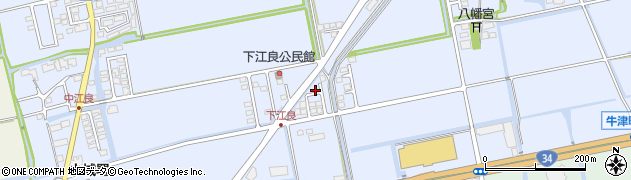 佐賀県小城市牛津町乙柳1067周辺の地図