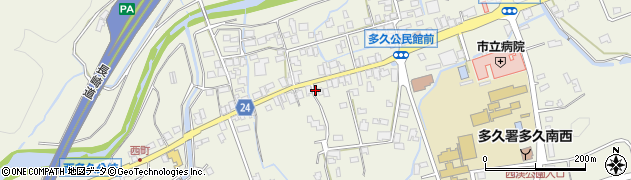佐賀県多久市多久町西ノ原2208周辺の地図