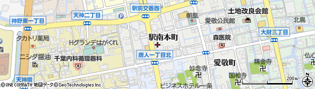 福岡銀行佐賀支店 ＡＴＭ周辺の地図