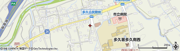 佐賀県多久市多久町西ノ原2149周辺の地図