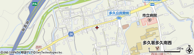 佐賀県多久市多久町西ノ原2205周辺の地図