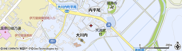 佐賀県伊万里市大川内町丙平尾2392周辺の地図