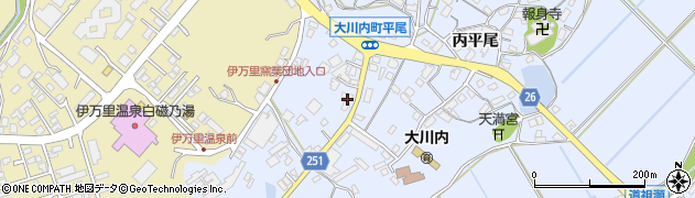 佐賀県伊万里市大川内町丙平尾2506周辺の地図