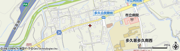 佐賀県多久市多久町西ノ原2201周辺の地図