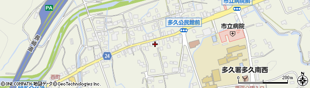 佐賀県多久市多久町西ノ原2203周辺の地図