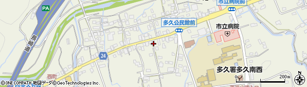 佐賀県多久市多久町西ノ原2202周辺の地図