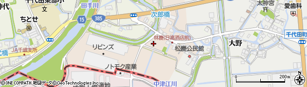 佐賀県神埼市林慶1663周辺の地図