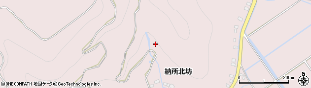 佐賀県多久市東多久町周辺の地図