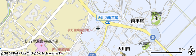 佐賀県伊万里市大川内町丙平尾2532周辺の地図