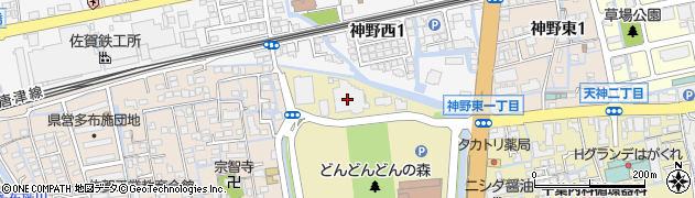 株式会社佐賀新聞社　販売局周辺の地図