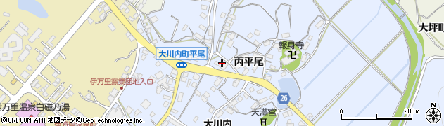 佐賀県伊万里市大川内町丙平尾2469周辺の地図