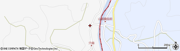 大分県日田市天瀬町赤岩1410周辺の地図