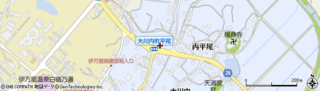 佐賀県伊万里市大川内町丙平尾2536周辺の地図
