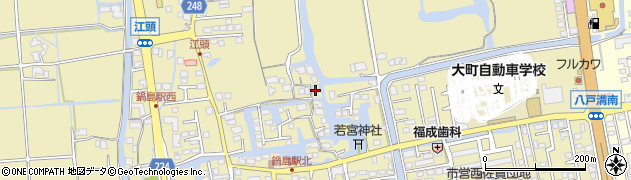 佐賀県佐賀市鍋島町八戸溝1345周辺の地図