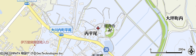 佐賀県伊万里市大川内町丙平尾2946周辺の地図