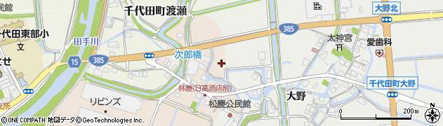 佐賀県神埼市林慶周辺の地図