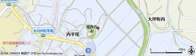 佐賀県伊万里市大川内町丙平尾2969周辺の地図