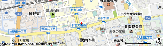 東京海上日動パートナーズ九州　佐賀支店佐賀支社周辺の地図