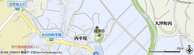 佐賀県伊万里市大川内町丙平尾2875周辺の地図